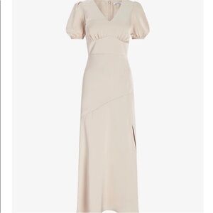 Express Satin Pink Dress